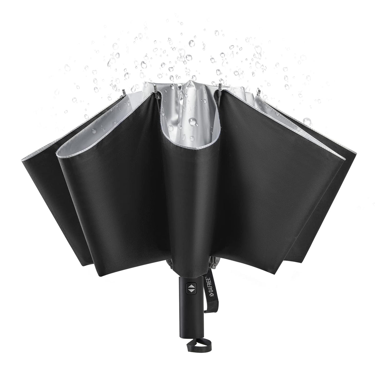 G4Free G4Free UPF 50+ UV Protection 54 Inch Large Reverse Travel Umbrella