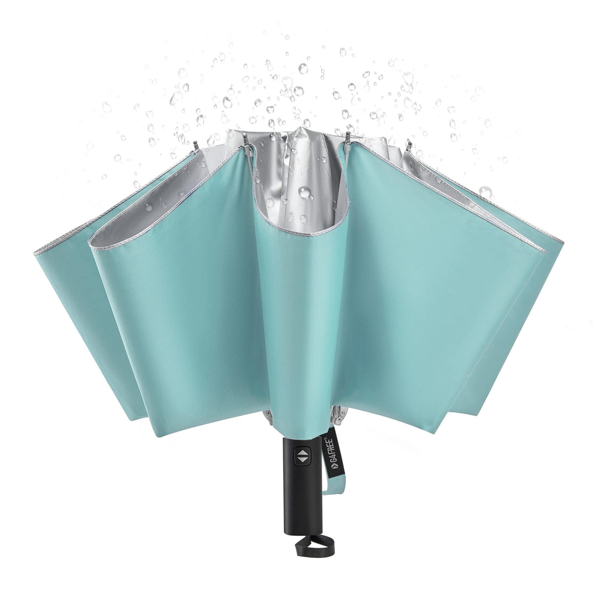 G4Free G4Free UPF 50+ UV Protection 54 Inch Large Reverse Travel Umbrella