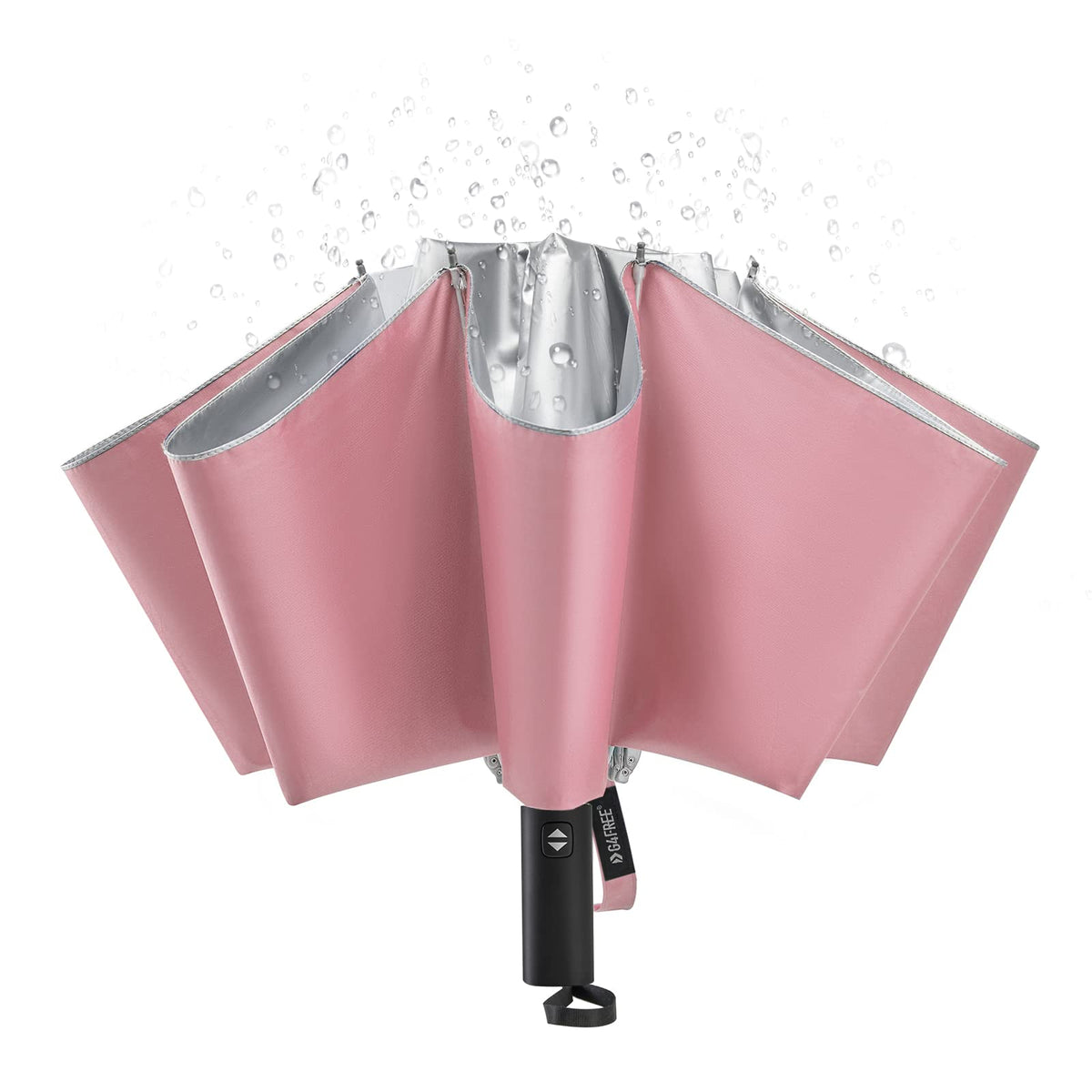 G4Free G4Free UPF 50+ UV Protection 54 Inch Large Reverse Travel Umbrella