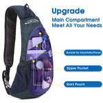 G4Free G4Free Sling Bags Men Shoulder Backpack Small Cross Body Chest Sling Backpack