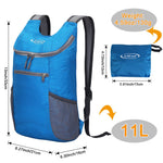 G4Free G4Free 11L Lightweight Hiking Backpack for Men And Women