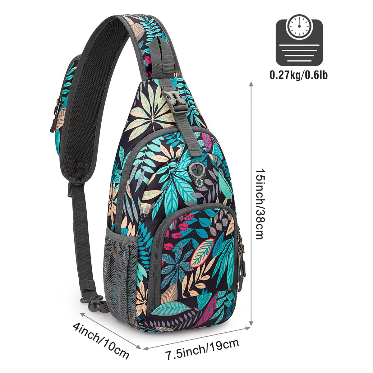 G4Free G4Free Sling Bags Men Shoulder Backpack Small Cross Body Chest Sling Backpack