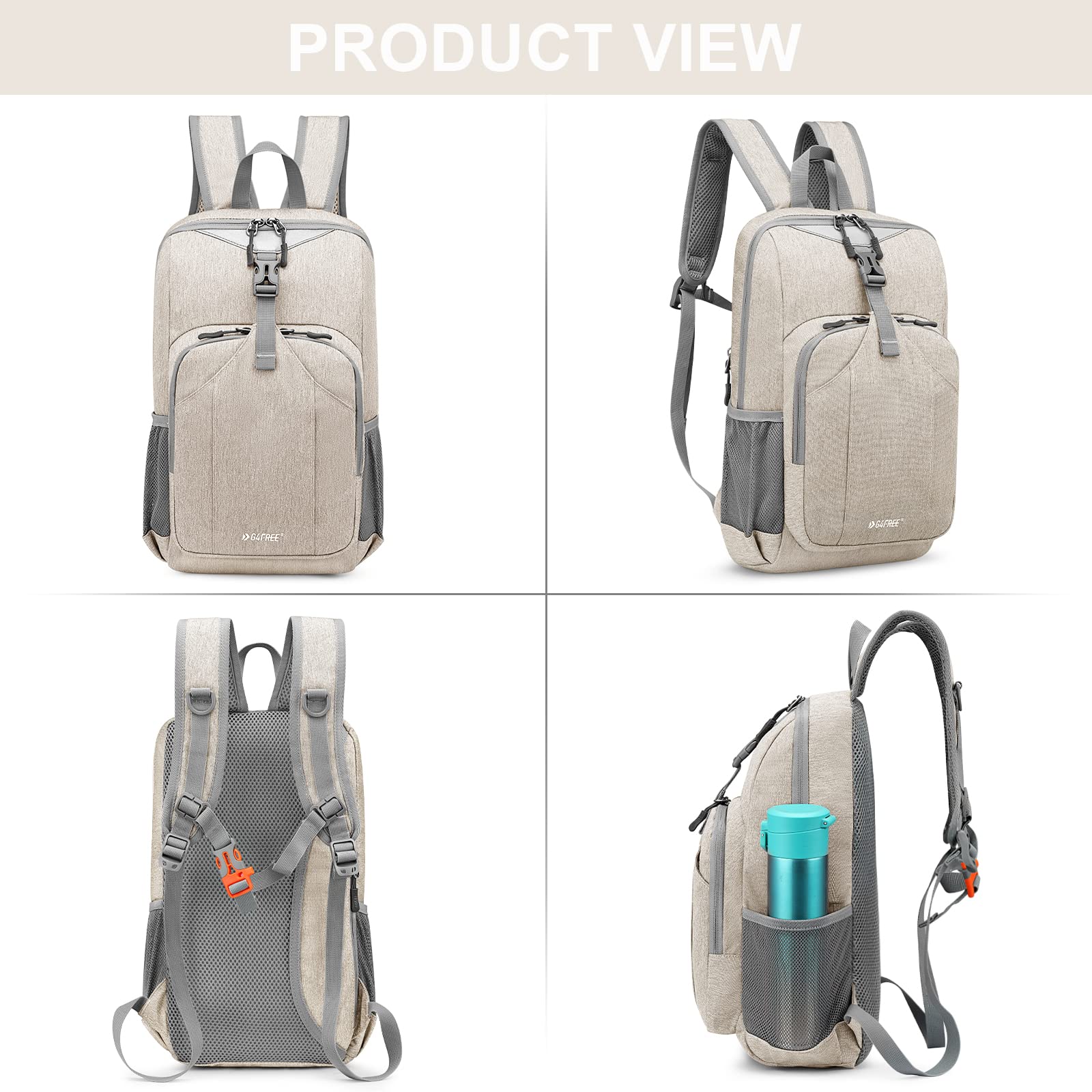 G4Free G4Free Mini 10L Hiking Cycling Compact Shoulder Backpack