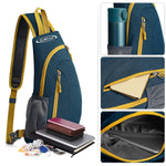 G4Free G4Free Sling Bags Men Shoulder Backpack Small Cross Body Chest Sling Backpack