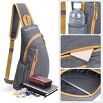 G4Free G4Free Sling Bags Men Shoulder Backpack Small Cross Body Chest Sling Backpack