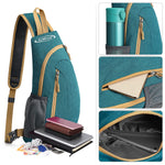 G4Free G4Free Sling Bags Men Shoulder Backpack Small Cross Body Chest Sling Backpack