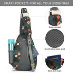 G4Free G4Free RFID Sling Bag Crossbody Backpack