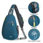 G4Free G4Free RFID Sling Bag Crossbody Backpack