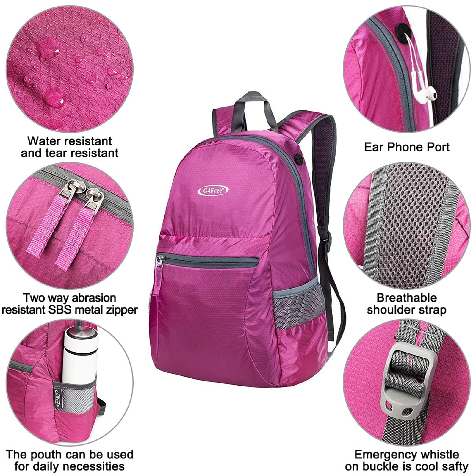 G4Free G4Free Daypack Backpacks