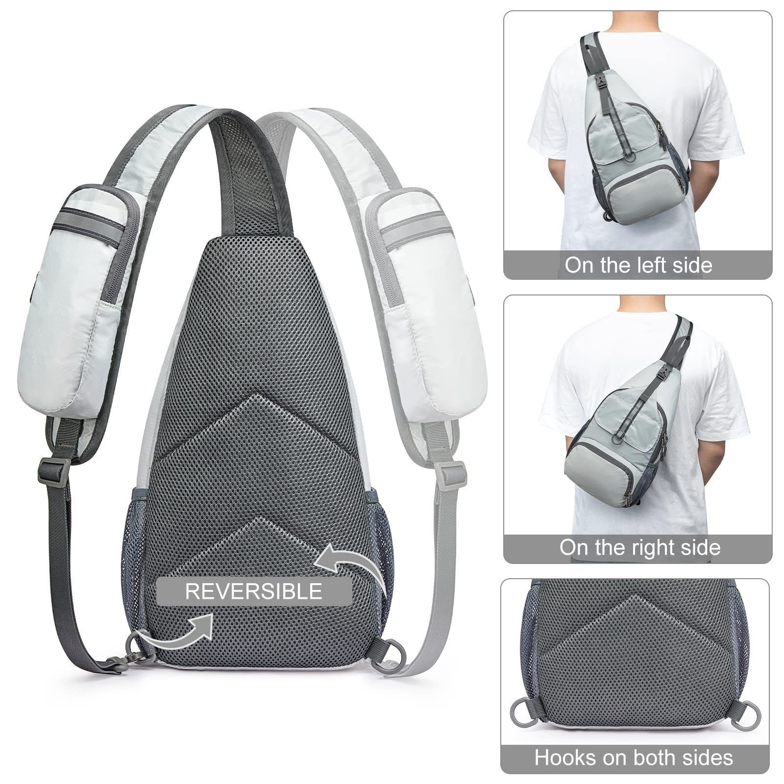 G4Free G4Free Packable Crossbody Sling Backpack
