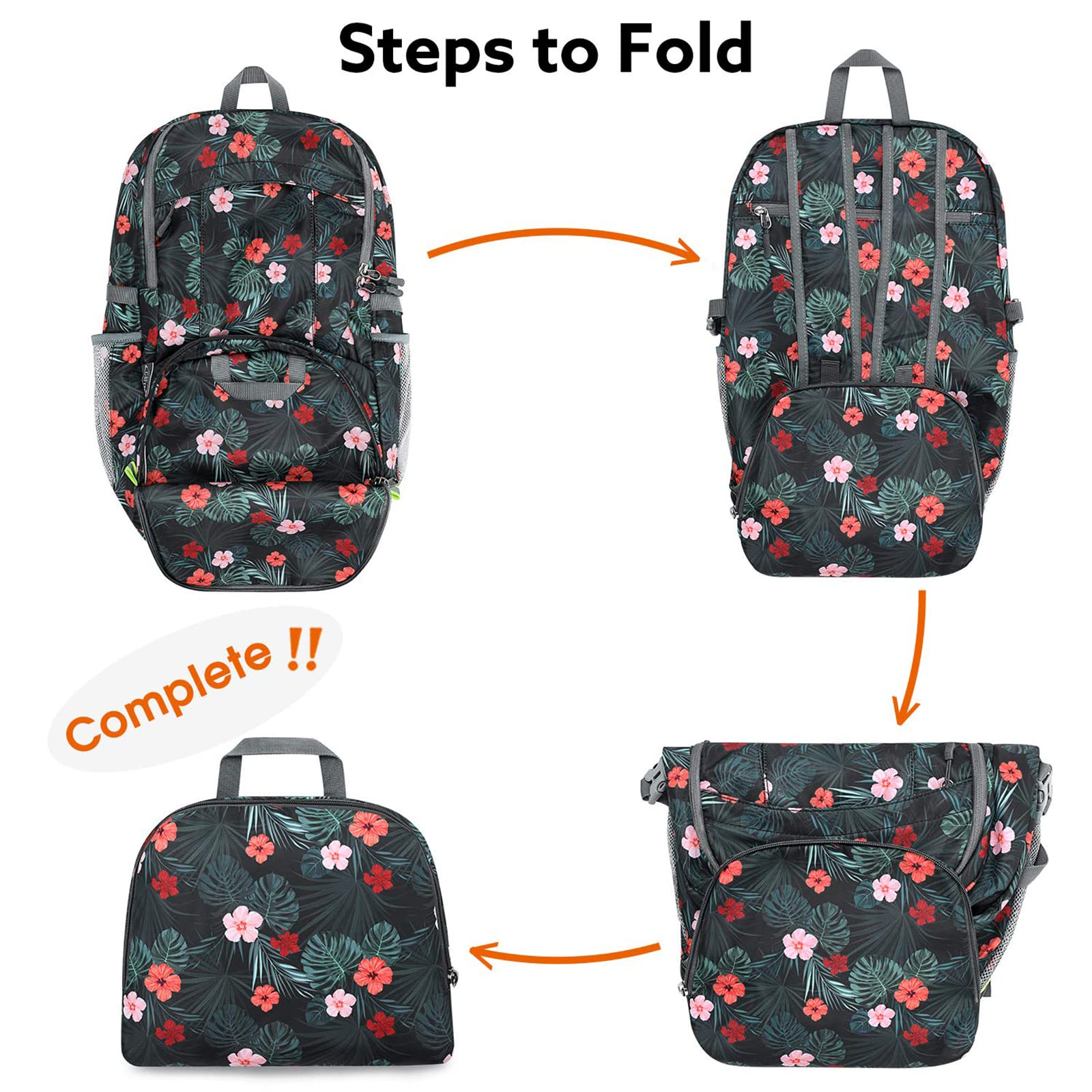 G4Free G4Free 40L Lightweight Packable Hiking Backpack
