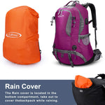 G4Free G4Free 50L Hiking Backpack with Rain Cover for Men Women