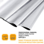 G4Free G4Free UPF 50+ UV Protection 54 Inch Large Reverse Travel Umbrella
