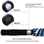 G4Free G4Free Automatic Open Golf Umbrella Double Canopy Vented Stick Umbrellas