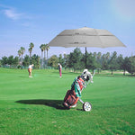 G4Free G4Free 62 Inch Portable Automatic Open Oversize Vented Double Canopy Umbrellas