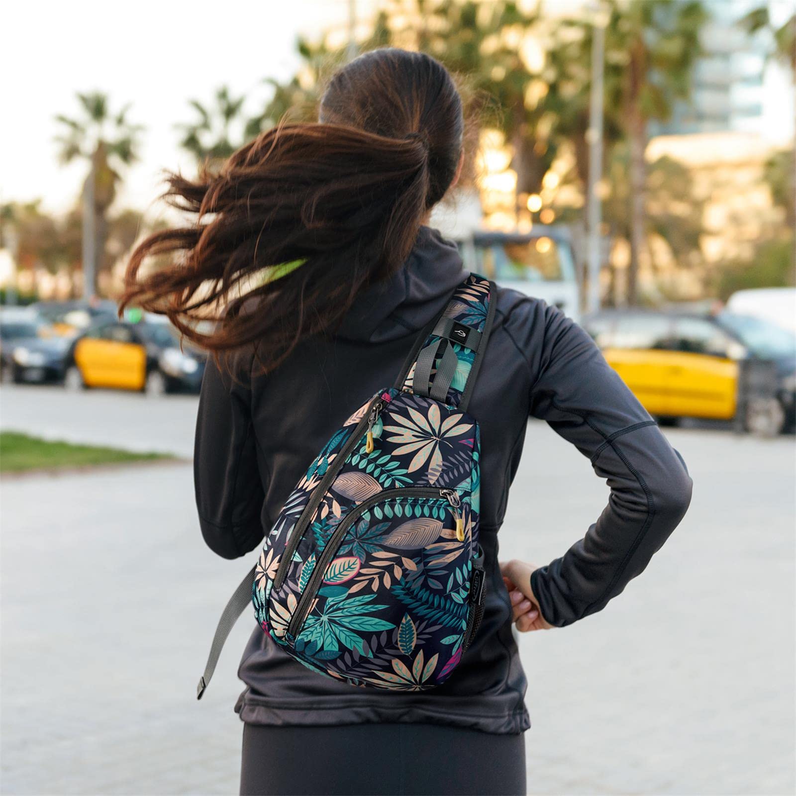 G4Free G4Free RFID Sling Bag Crossbody Backpack