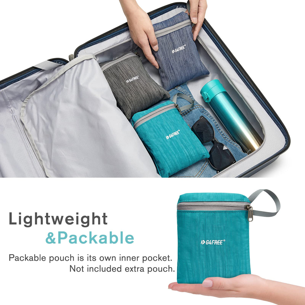 G4Free G4Free 10L/15L Lightweight Hiking Backpack