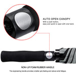 G4Free G4Free Automatic Open Golf Umbrella Double Canopy Vented Stick Umbrellas