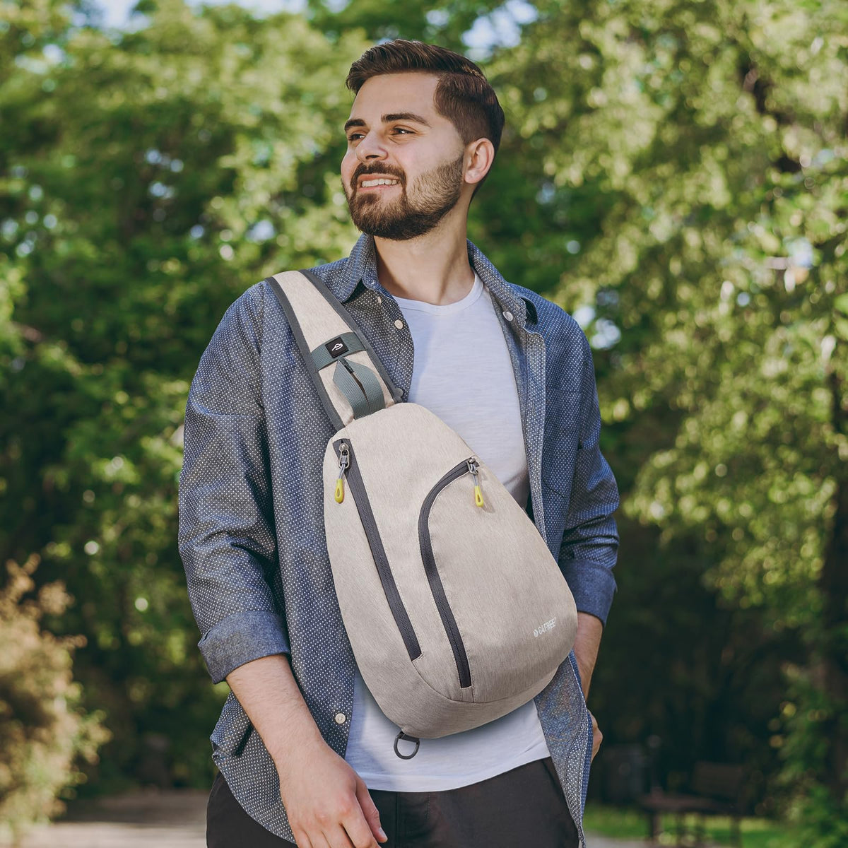 G4Free G4Free RFID Sling Bag Crossbody Backpack