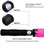 G4Free G4Free Automatic Open Golf Umbrella Double Canopy Vented Stick Umbrellas