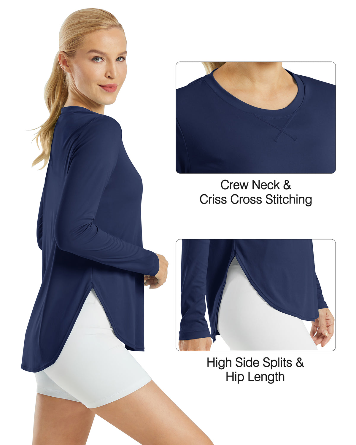 G4Free UPF 50+ Wrinkle Resistant Long Sleeve Shirt – Quick Dry for Daily & Travel