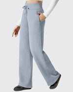 Flurrylux Fleece Lined Drawstring Cotton Thermal Pants