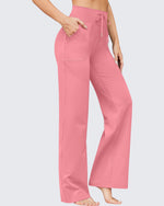 EverGoing Business Casual High-Waist Wide Leg Pants Petite - G4Free