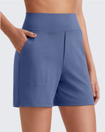 EverGoing High-Waist Burmuda Athletic Shorts 5'' - G4Free