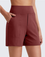 EverGoing High-Waist Burmuda Athletic Shorts 5'' - G4Free