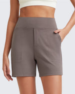 EverGoing High-Waist Burmuda Athletic Shorts 5'' - G4Free