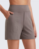 EverGoing High-Waist Burmuda Athletic Shorts 5'' - G4Free