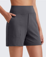 EverGoing High-Waist Burmuda Athletic Shorts 5'' - G4Free