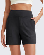 EverGoing High-Waist Burmuda Athletic Shorts 5'' - G4Free