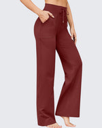 EverGoing Business Casual High-Waist Wide Leg Pants Petite - G4Free