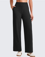 EverGoing High Waist Stretch Dressy Cropped Pants Petite - G4Free