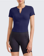 BareFeel Half Zip Slim Fit Athletic Shirts - G4Free