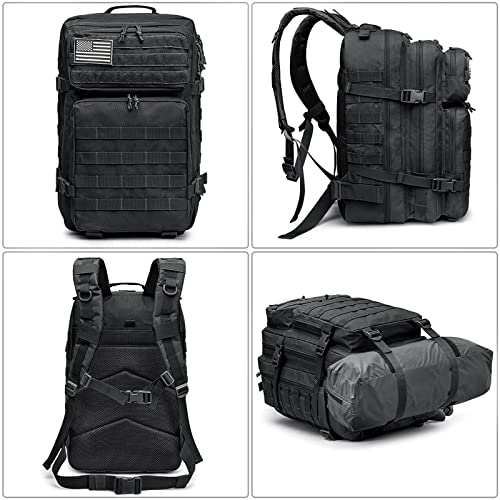 G4Free - 45L Men's Military Tactical Backpack Bug Out Bag -D02V667B