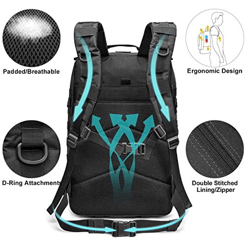 G4Free - 45L Men's Military Tactical Backpack Bug Out Bag -D02V667B