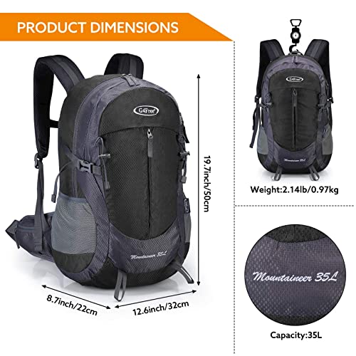 G4Free - G4Free 35L Outdoor Sports Travel Daypack with Rain Cover -D02V647A