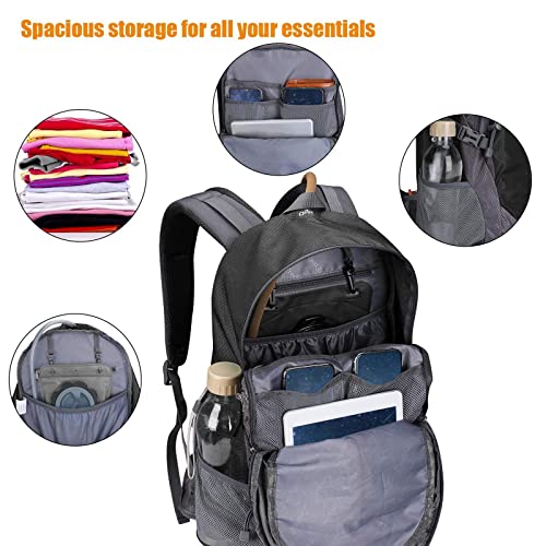 G4Free - G4Free 35L Outdoor Sports Travel Daypack with Rain Cover -D02V647A