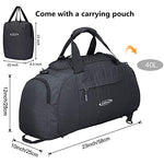 G4Free - G4Free 40L 3-Way Duffle Bag Backpack Gym Bag -D01V084A