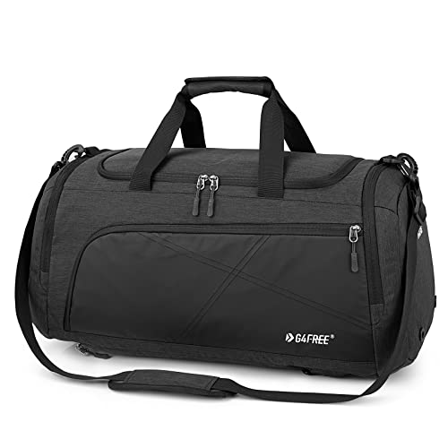 G4Free - G4Free 45L 3-Way Duffle Backpack with Wet Pocket & Shoes Compartment -TN22B071A