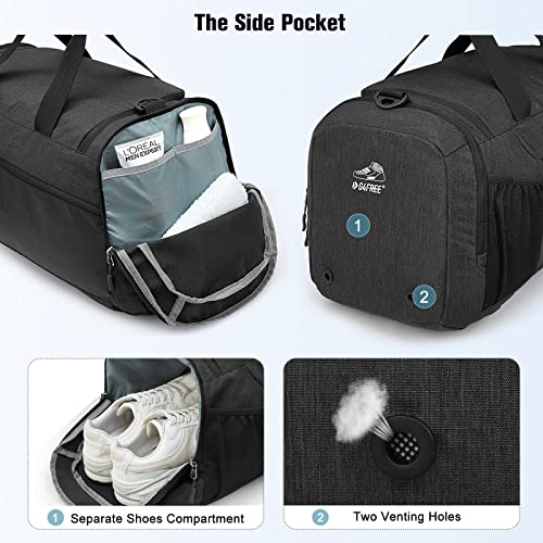 G4Free - G4Free 45L 3-Way Duffle Backpack with Wet Pocket & Shoes Compartment -TN22B071A