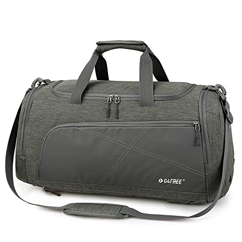 G4Free - G4Free 45L 3-Way Duffle Backpack with Wet Pocket & Shoes Compartment -TN22B071A