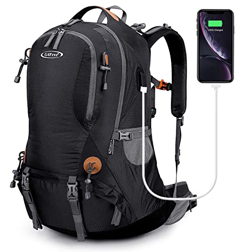 G4Free - G4Free 50L Hiking Backpack with Rain Cover for Men Women -D01V031A
