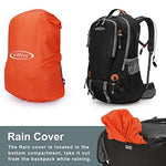 G4Free - G4Free 50L Hiking Backpack with Rain Cover for Men Women -D01V031A