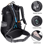 G4Free - G4Free 50L Hiking Backpack with Rain Cover for Men Women -D01V031A