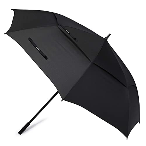 G4Free - G4Free 72 Inch Huge Double Canopy Vented Windproof Stick Umbrellas -D02V716A