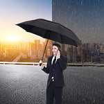 G4Free - G4Free 72 Inch Huge Double Canopy Vented Windproof Stick Umbrellas -D02V716A