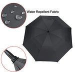 G4Free - G4Free Automatic Open Golf Umbrella Double Canopy Vented Stick Umbrellas -TN22A051A